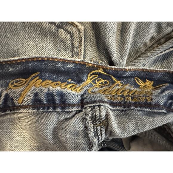 Y2K Low Rise Denim Maxi Skirt Size 10 Special Edition Old Navy - Picture 8 of 8